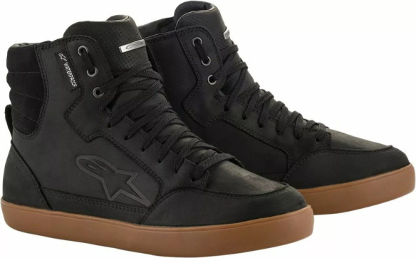 Ghete Moto Impermeabile J-6 Black Gum