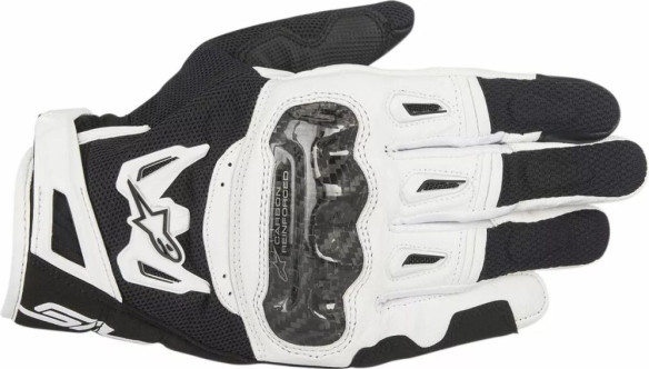 Manusi Moto Textile/Piele SMX-2 Air V2 Performance White/Black
