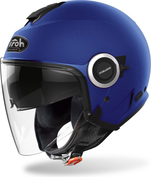 Casca Moto Jet Helios Blue Matt