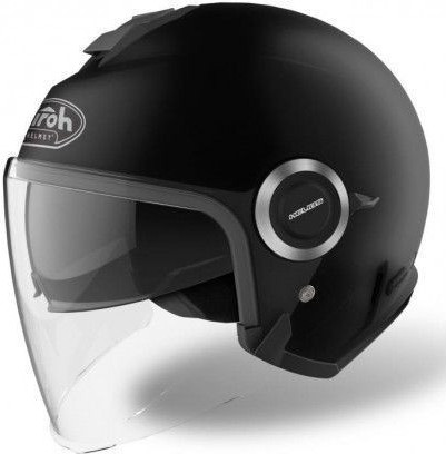 Casca Moto Jet Helios Black Matt