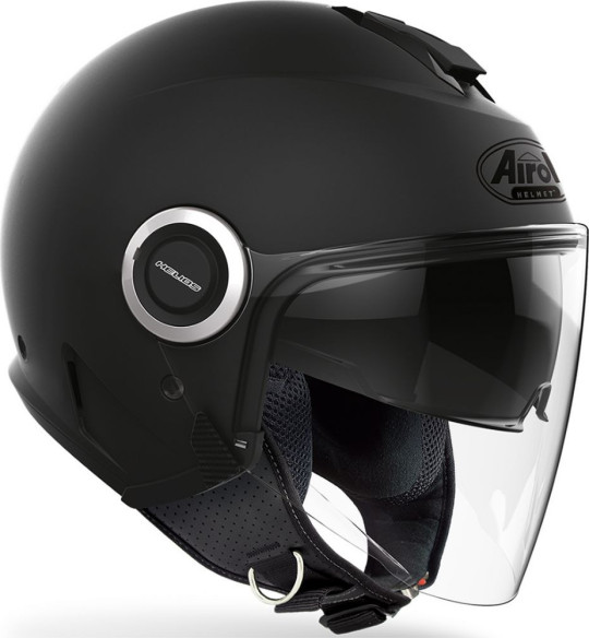 Casca Moto Jet Helios Black Matt