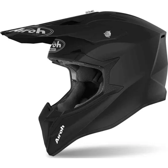 Casca Moto Enduro Wraap Color Black Matt