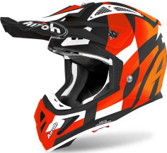 Casca Moto Enduro Aviator Ace Trick Orange Matt