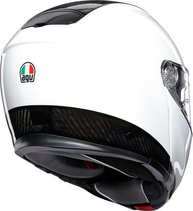 Casca Moto Flip-Up Sportmodular E05 Solid Mplk Carbon/White