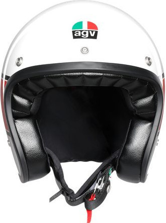 Casca Moto Open-Face X70 E2205 Multi - Mino 73 White/Red