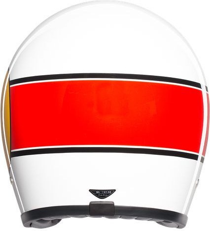 Casca Moto Open-Face X70 E2205 Multi - Mino 73 White/Red