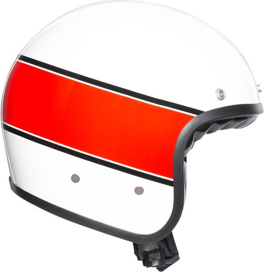 Casca Moto Open-Face X70 E2205 Multi - Mino 73 White/Red
