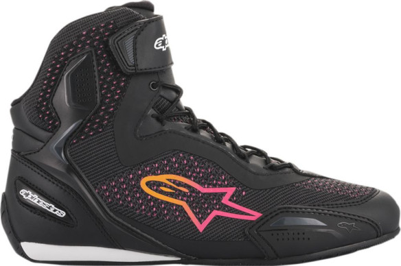 Cizme Dama Stella Faster 3 Rideknit Black/Yellow/Pink