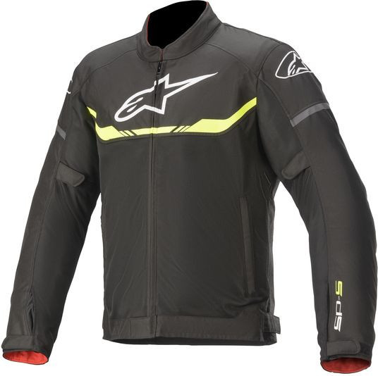 Geaca Moto Textila T-SPS AIR Black/Yellow Fluo