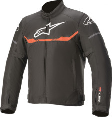 Geaca Moto Textila T-SPS WATERPROOF Black/White/Red