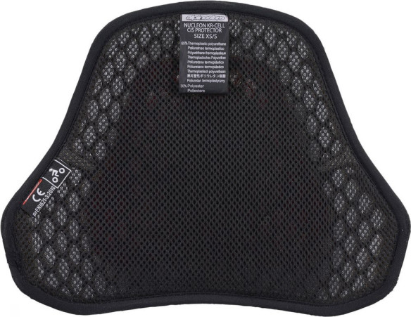 Protectii Piept NUCLEON KR-CELL CIR Transparent Smoke Black/Red 2020