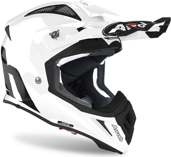 Casca Moto Enduro Aviator Ace Color White Matt