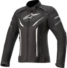Geaca Moto Textila Dama Jaws3 Impermeabila Negru/Alb