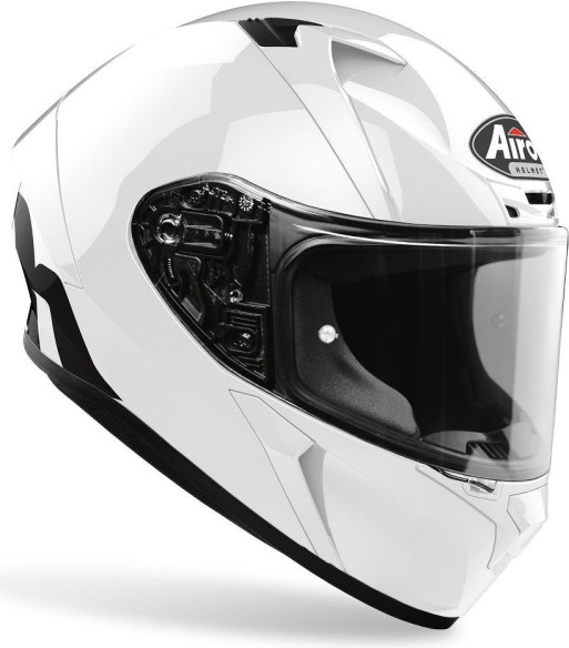 Casca Moto Valor Color White Gloss