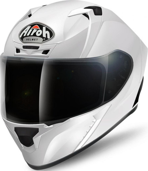 Casca Moto Valor Color White Gloss