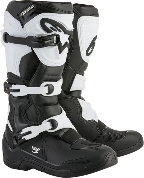 Cizme MX Tech 3 Offroad Negru/Alb