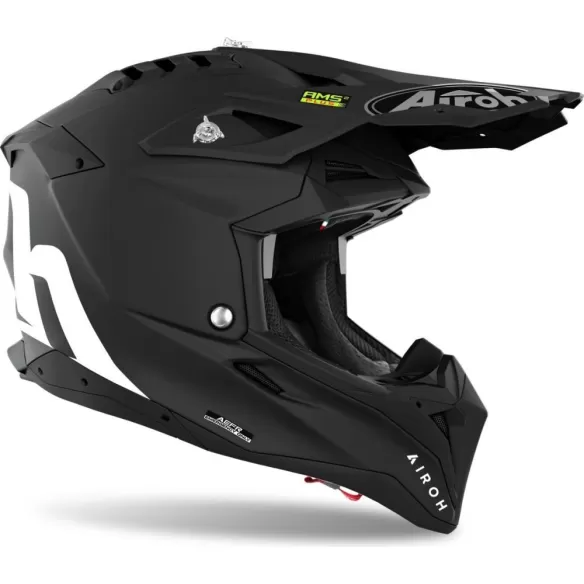Casca Moto Enduro Aviator 3 Solid Black Matt