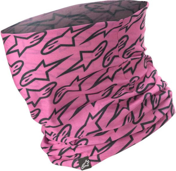 Neckwarmer Moto Black/Fuchsia