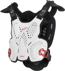 Protectie Moto MX Piept A-1 Black/White