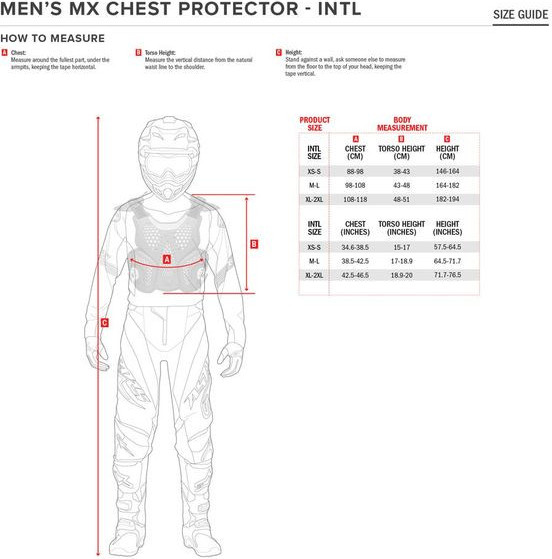 Protectie Moto MX Piept A-1 Black/White