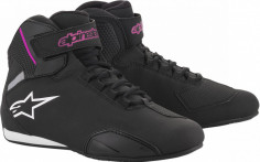 Ghete Moto Dama Sektor Black/Pink