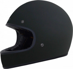 Casca Moto Full-Face FX-78 Vintage Matte Black