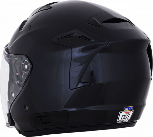 Casca Moto Jet/Open Face FX-60 Black