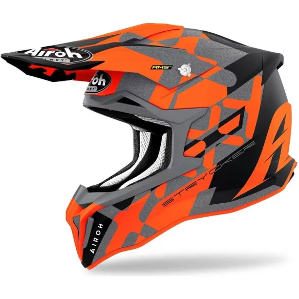 Casca Moto Enduro STRYCKER XXX ORANGE MATT