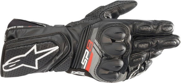 Manusi Moto Piele SP-8 V3 Black/Gray