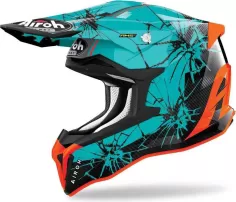 Casca Moto Enduro Strycker Crack Gloss