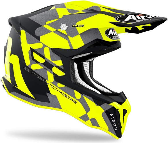 Casca Moto Enduro Strycker XXX Yellow Matt 2021