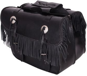 Geanta Piele FRINGES 25L Black 2021
