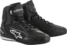 Ghete Moto Faster 3 Black/White