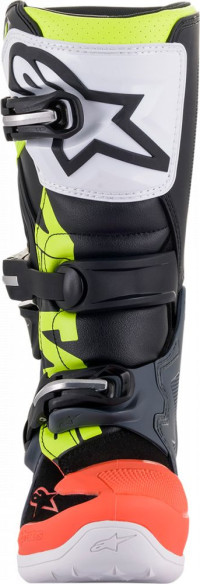 Cizme Enduro Copii Tech 7s Gy/rd/yl