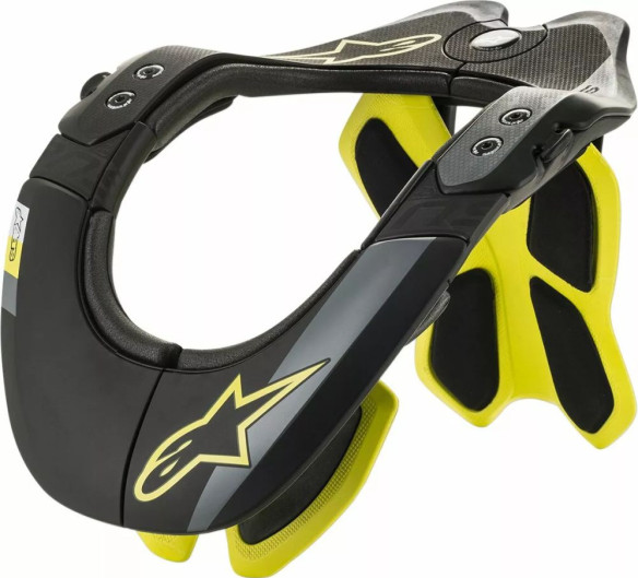 Neck Brace BNS Tech 2 Black/Yellow