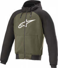 Hanorac/Geaca Moto Chrome Black/Green
