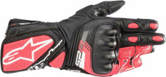 Manusi Moto Piele Dama Sp-8 V3 Black/Pink