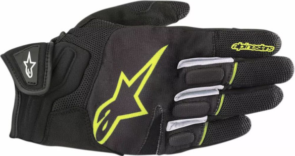 Manusi Moto Textile Atom Black/Yellow