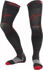 Sosete Moto MX Long Black/Red