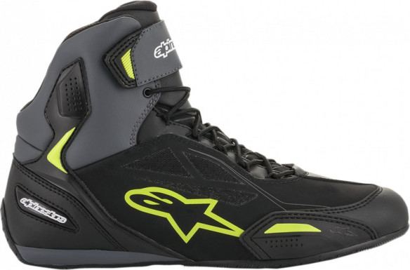 Ghete Moto Shoe Faster 3 Drystar Black/Gray/Yellow