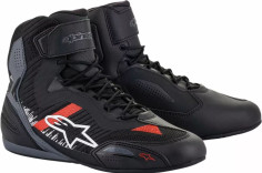 Ghete Moto Shoe Faster 3 Rideknit Black/Red/White