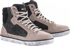 Ghete Moto Shoe J-6 Waterproof Black/Brown/White
