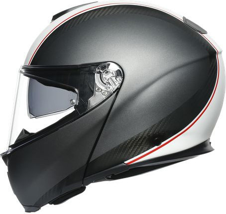 Casca Moto Flip-Up Sportmodular E05 Multi Mplk Cover Matt Gunmetal/White