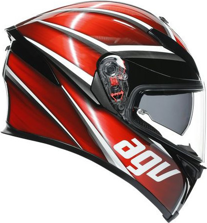 Casca Moto Full-Face K5 S E2205 Multi Mplk Tempest Black/Red
