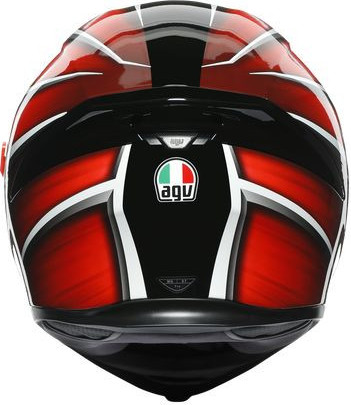 Casca Moto Full-Face K5 S E2205 Multi Mplk Tempest Black/Red