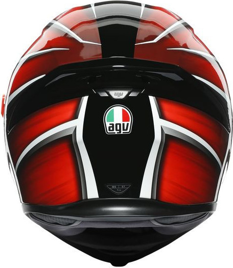 Casca Moto Full-Face K5 S E2205 Multi Mplk Tempest Black/Red