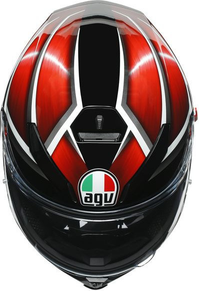 Casca Moto Full-Face K5 S E2205 Multi Mplk Tempest Black/Red