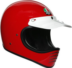 Casca Moto Full-Face X101 Ece Solid Red
