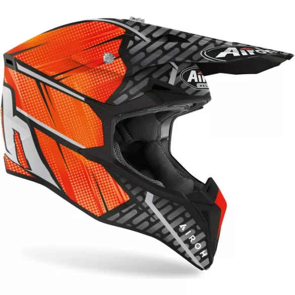 Casca Enduro Wraap Idol Orange Matt