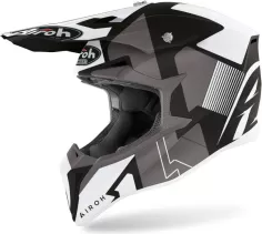 Casca Moto Enduro Wraap Raze Black Matt